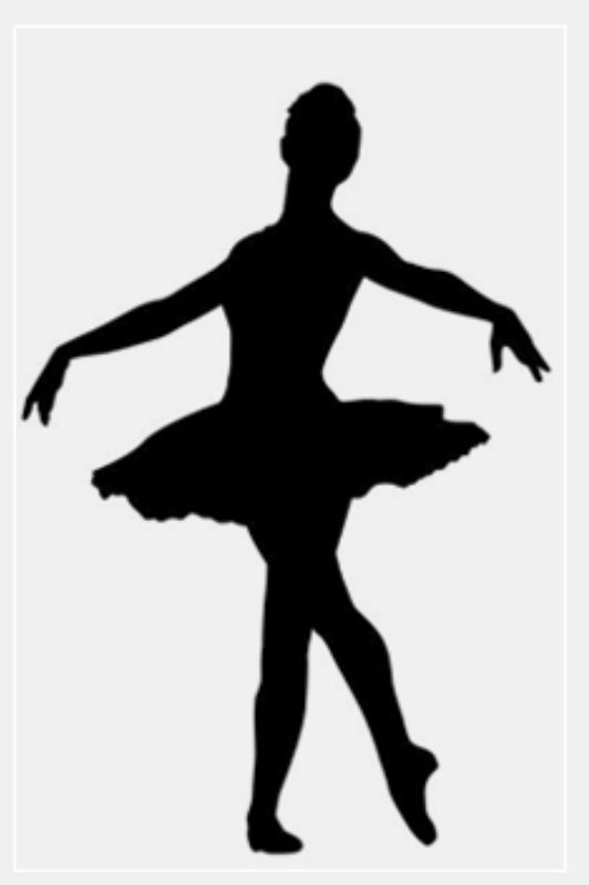 Dancer Silhouette 532 x 800